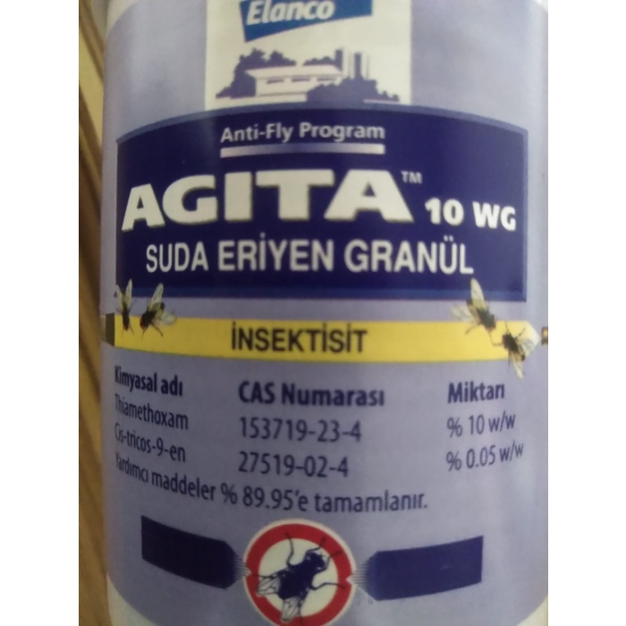 Agita 10 WG Granül Kara Sinek İlacı 100 Gr