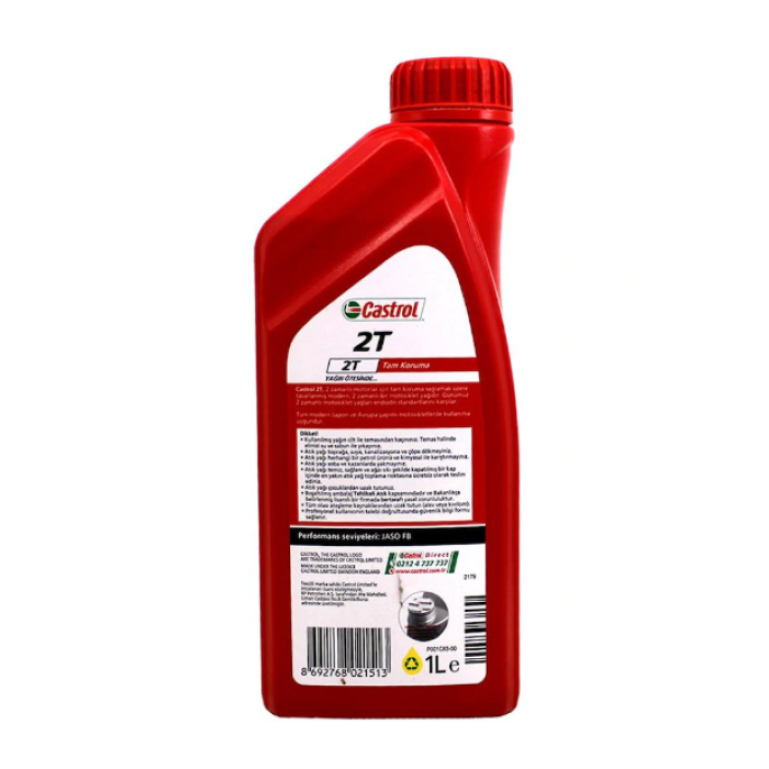 Castrol 2T 1 Lt 2 Zamanlı Mineral Bazlı Motosiklet Yağı