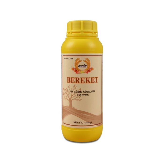MEBOR Bereket 5-25-0 +5Zn 1 Lt Sıvı Gübre