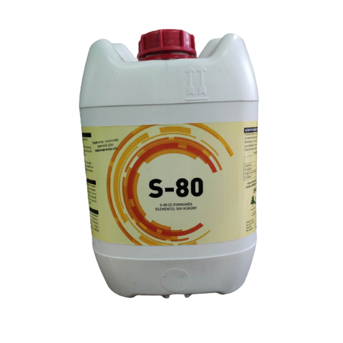 S 80 Elemental Sıvı Kükürt, Küf - Külleme İlacı 20 Lt
