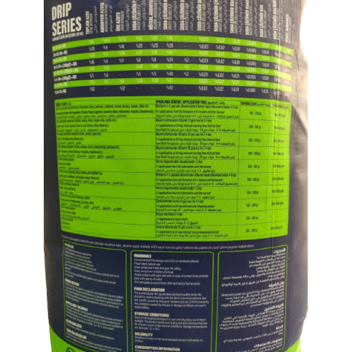 Naturwin Water Drip 15 30 15+ME NPK Gübre 25 Kg