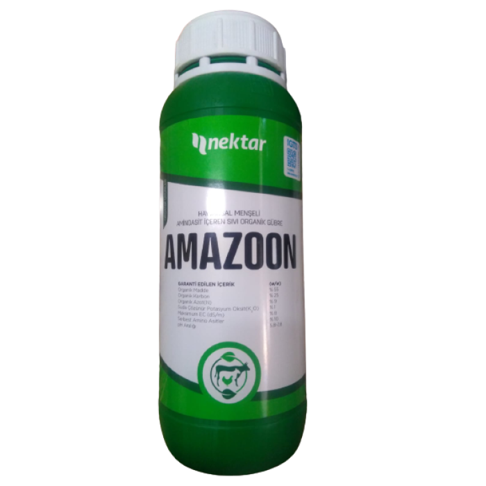 Amazon Hayvansal Menşeli Aminoasit Sıvı Organik Gübre (1 Litre)