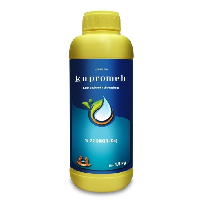 Mebor Kupromeb Bakır İçerikli Sıvı Gübre 1 Litre Yeni Ürün