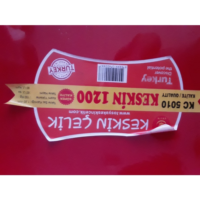 Keskin Çelik El Arabası 90 Litre, Dubleks Tekerli