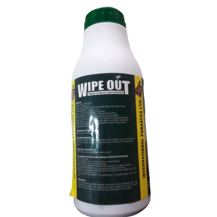 Wipe Out Bitkisel Yağ Bazlı Süper Yüzey Aktif Madde( 1 Litre)