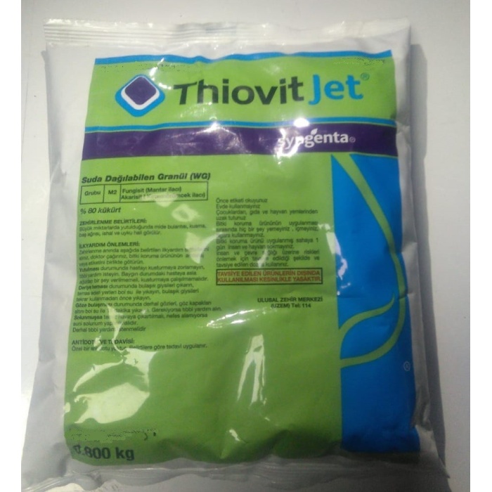 Thiovit Jet 800 gr (Mantar, Kırmızı Örümcek, Küf, Külleme, Mildyö, Kozalak akarı içindir)