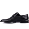 Fosco 9026 Bağcıklı Siyah Rugan Erkek Klasik Ayakkabı
