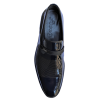 Fosco 9063 Bağcıksız Lacivert Rugan Erkek Klasik Ayakkabı