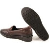 Forelli 25109-H Kahve Kadın Günlük Deri Comfort Ayakkabı