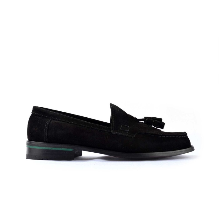 Tetri Corcik 1200 Siyah Süet Erkek Klasik Ayakkabı