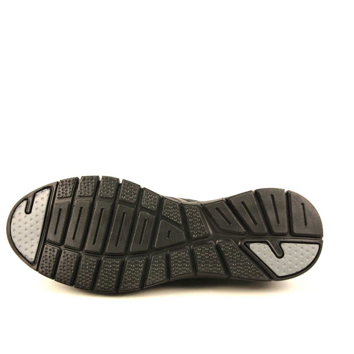 Forelli 29410-G Kadın Siyah Günlük Comfort Deri Ayakkabı