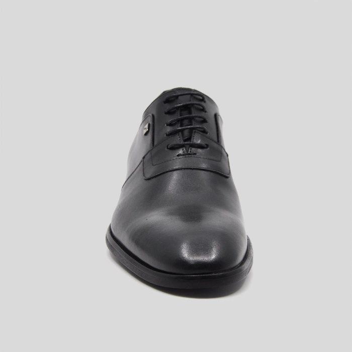 Fosco 9592 Siyah Hakiki Deri Klasik Erkek Ayakkabı