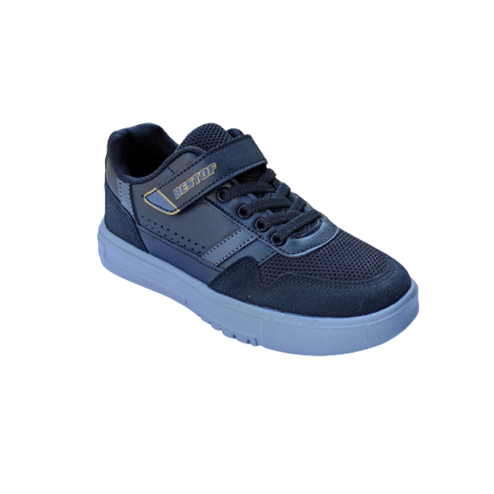 Bestof BST-B147 FLT Siyah-Buz Erkek Kız Çocuk Günlük Sneakers Ayakkabı