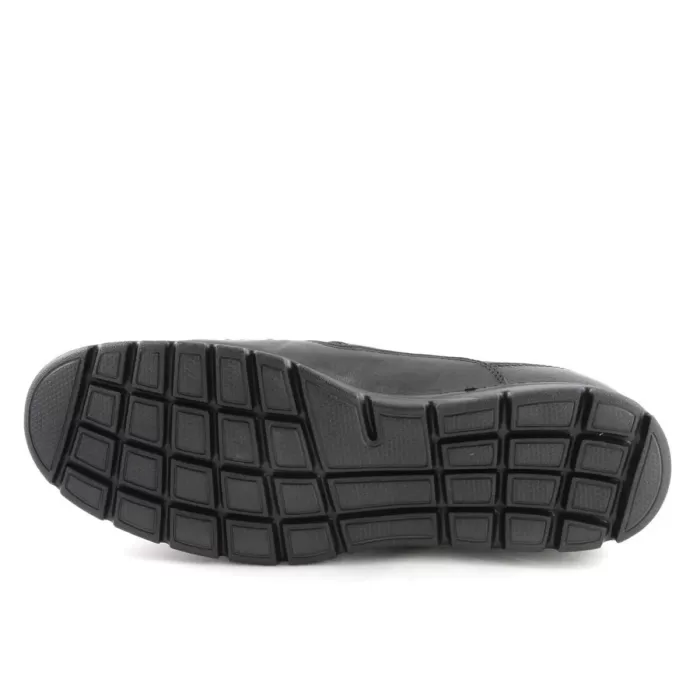 Forelli ZEKE 32608-H Siyah Erkek Günlük Deri Comfort Ayakkabı