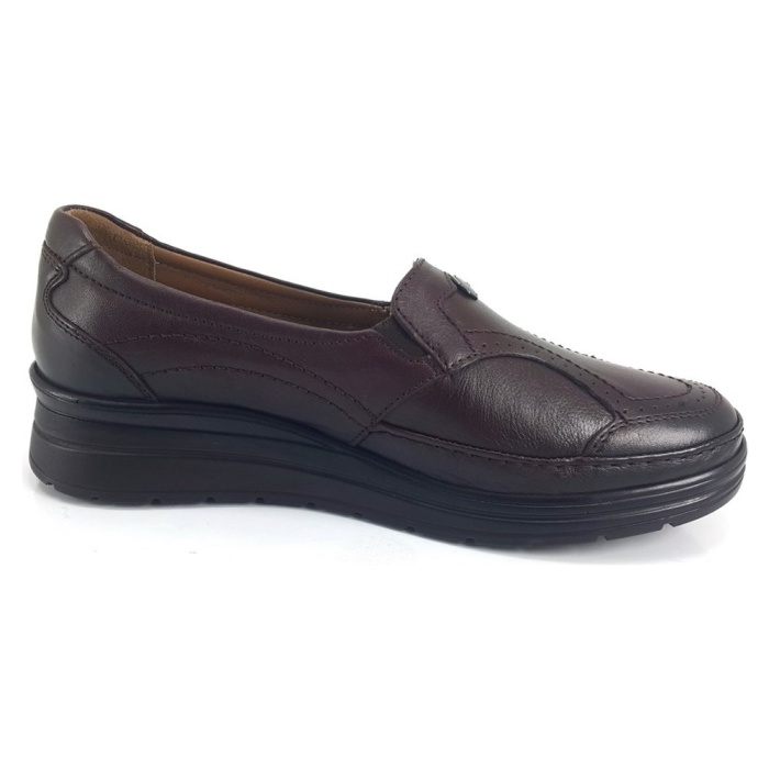 Forelli 26226-H Kadın Günlük Deri Comfort Ayakkabı