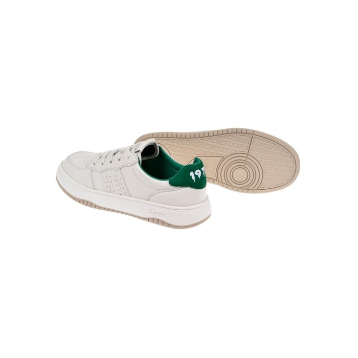 Gamelu 23KZ LOG Bej-Yeşil Kadın Günlük Sneakers