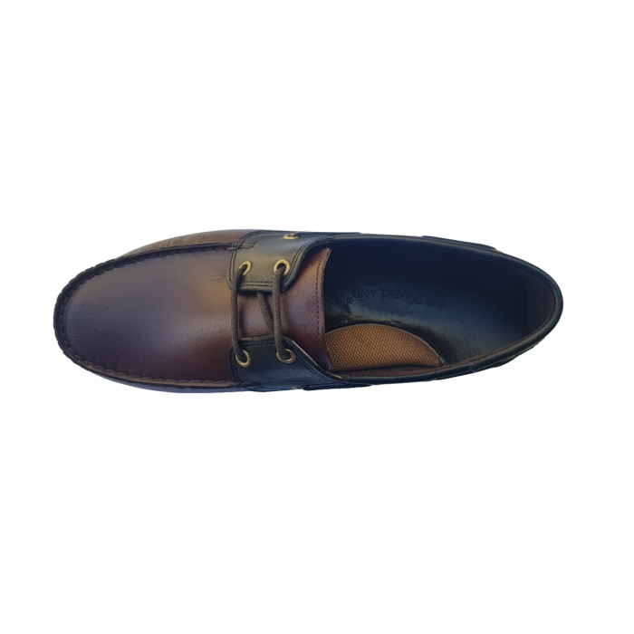 Rİverland Y-03 Kahve-Siyah Erkek Günlük Deri Ayakkabı