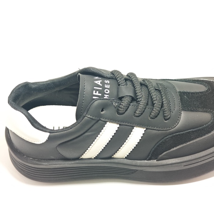 Lufıan CHRISTINA 122230019 Siyah Kadın Deri Günlük Sneakers