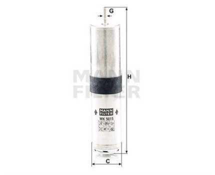 BMW MINI F45 F46 F48 F54 F55 F56 F57 F60 B37 B47 Yakıt (Mazot) Filtresi WK5015