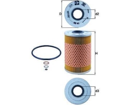 BMW M30 Yağ Filtresi OX41D