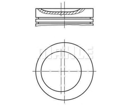 BMW E30 E34 1.8 M40 09/1991 Öncesi Piston Segman Takımı 0.50 (Takım) 0812102