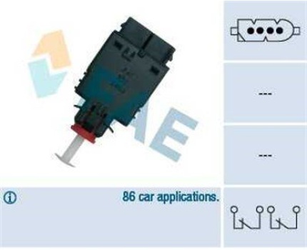 BMW E34 E36 Z3 Fren Müşürü 4 Fişli 24530