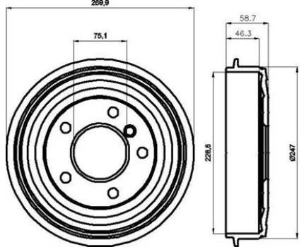 BMW E36 Arka Kampana Takımı 94012500