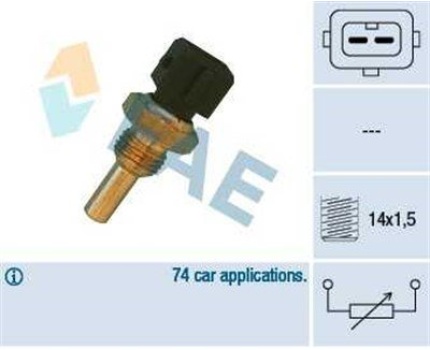 BMW E32 E34 E36 E38 Hararet Müşürü Çiftli Siyah 32560