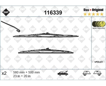 BMW E46 Silecek Takımı 116339