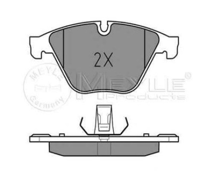 BMW F10 F11 F12 F13 Ön Fren Balatası 0252468820