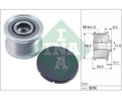 BMW N40 N42 N45 N45N N46 Şarj Dinamo Kasnağı 535007510