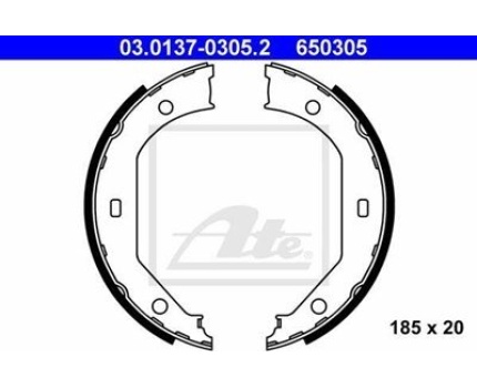 BMW E39 E46 E81 E82 E84 E87 E88 E90 E91 E92 E93 F30 F31 F32 F33 F36 El Fren Balatası 03013703052