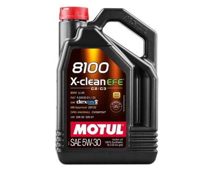 Motul 8100 X-Clean EFE 5W30 Motor Yağı 5lt 109471