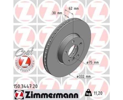 BMW E70 E71 F15 F16 Ön Fren Diski Takım 150344720