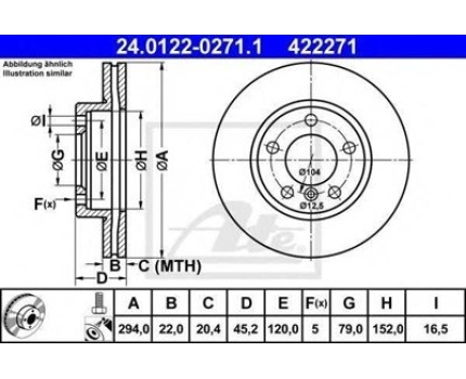 MINI R60 R61 Ön Fren Diski Takım 24012202711