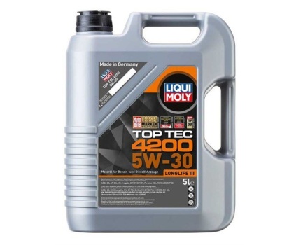 Liqui Moly 5w30 TOPTEC 4200 Tam Sentetik Motor Yağı 5lt 8973