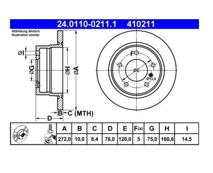 BMW E36 Compact Arka Fren Diski Takım 24011002111