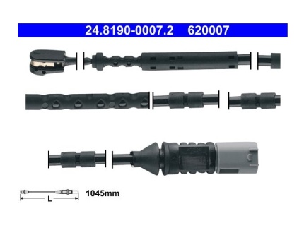 BMW F20 F21 F22 F23 F30 F31 F32 F33 F34 F36 F87 Arka Balata Fişi 620007