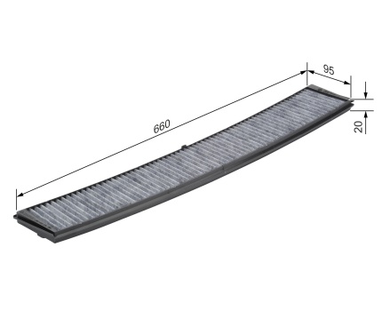 BMW E46 E83 Klima Filtresi Karbonlu 1987432336