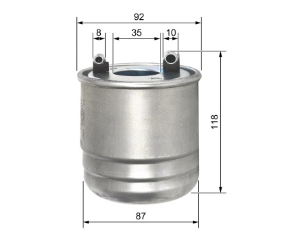 Mercedes Benz M640 M642 M651 Mazot Filtresi F026402103