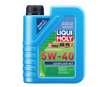 Liqui Moly 5w40 HC7 LEICHTLAUF Sentetik Motor Yağı 1 lt 1346