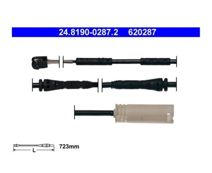 BMW E81 E82 E87 E88 E90 E91 E92 E93 03/2010 Sonrası Ön Balata Fişi 620287