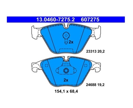 BMW F10 F11 F12 F13 Ön Fren Balatası 13046072752