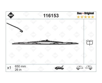 Mercedes Benz W638 Silecek Süpürgesi Sol 116153