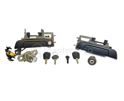 BMW E36 Dış Kapı Kolu Kilit ve Anahtar Seti 51218205347