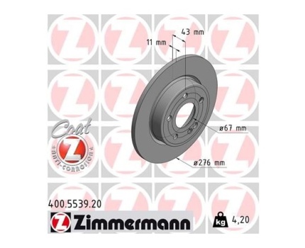 Mercedes Benz C118 W177 W247 X118 Arka Fren Diski 400553920