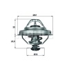 BMW E34 E36 E38 E39 Z3 M40 M42 M50 M52 Termostat 92C TX2892D