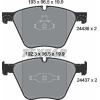 BMW E70 E71 F01 F02 F07 F15 F16 5.0 Ön Fren Balatası 2443601