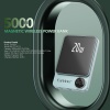 Earldom PD23 5.000 mAh 20W Kablosuz Şarjlı PD Hızlı Şarj Mini Powerbank - Mor
