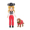 GDM15 Polly Pocket ve Hayvan Dostu Kostüm Giyiyor Oyun Seti / +4 yaş